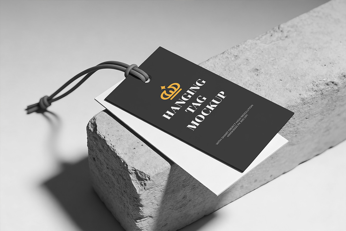 Hanging Tag Mockup, a Product Mockup by Pitchlook.Studio (Photo 3 of 4)