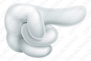 Hand Finger Pointing Side Profile, an Object Illustration by Christos Georghiou