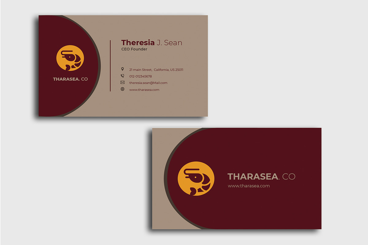 Business Card Template, a Business Card Template by TemplArt (Photo 2 of 2)