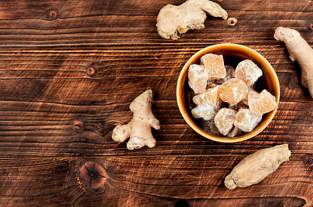 candied ginger, a Food & Drink Photo by MLunov MLunov