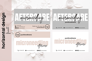 PRP Microneedling Aftercare Template