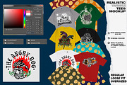 Merch Apparel Mockup Bundle, a Shirt Mockup by DaldSgh (Thumbnail 5 of 17)