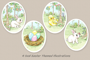 A 'Hoppy' Easter Illustration Pack