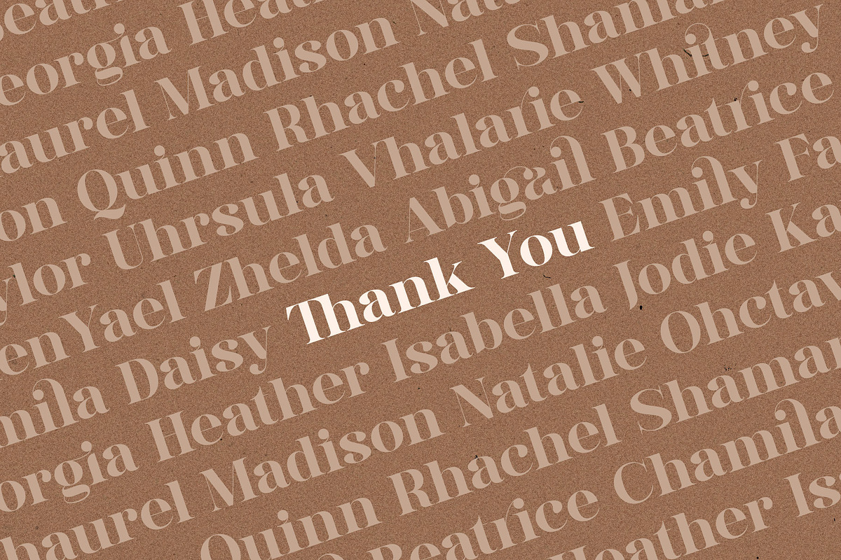 Vestha - Elegant Serif Font, a Serif Font by RantautypeStudio (Photo 19 of 19)