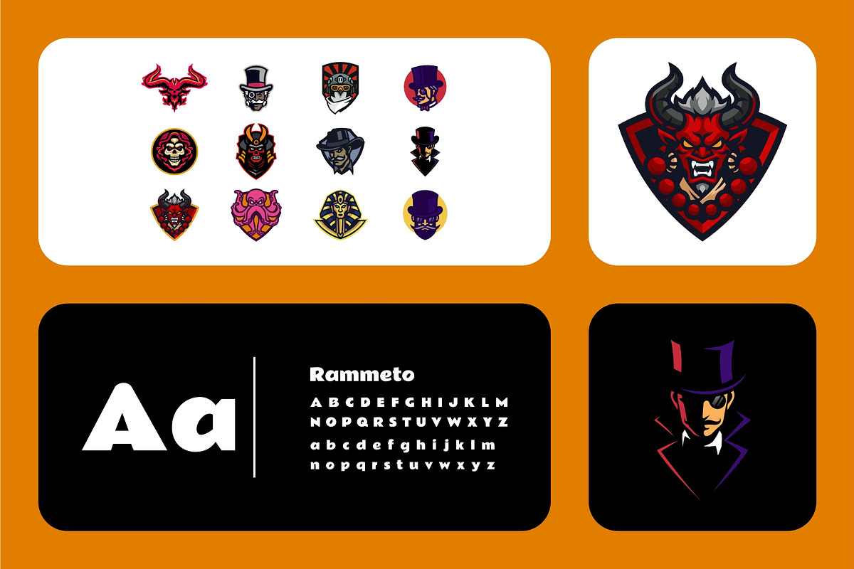 Mascot Collection-Animal & Character, a Branding & Logo Template by Artnivora.Std (Photo 2 of 4)