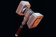 Hammer, an Object 3D Model by DiverseArt (Thumbnail 1 of 6)