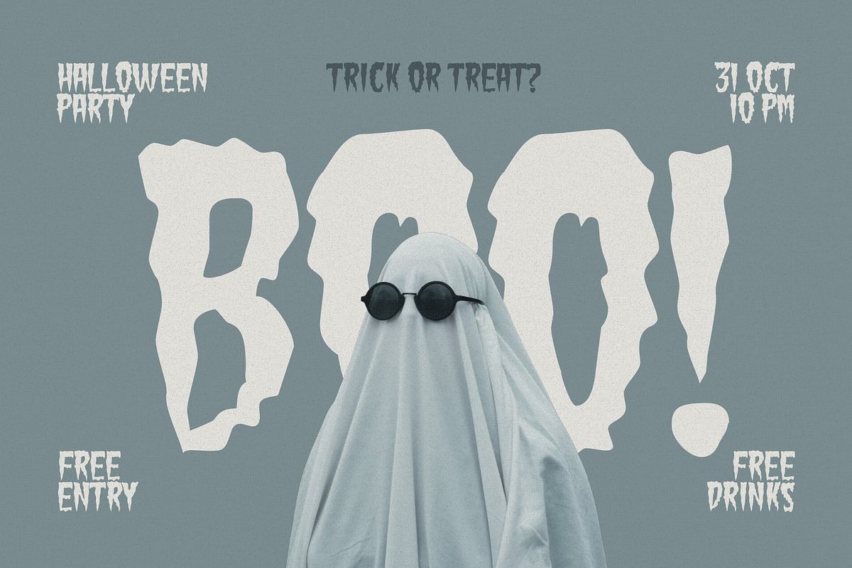 Nightmare Notes - Frankenstein Type, a Sans Serif Font by HipFonts (Photo 2 of 7)