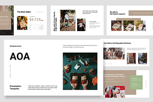 Aoa : Holiday Season Google Slides, a Presentation Template by Punkl Camp