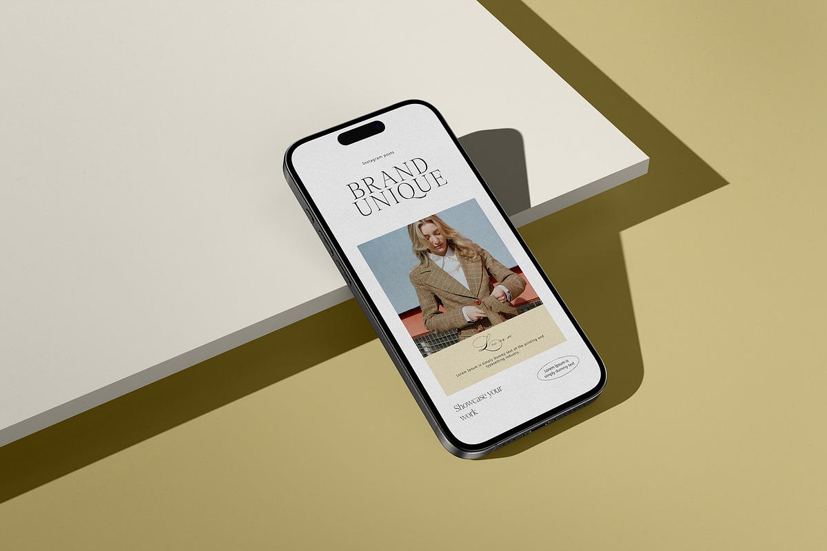 Instagram Post Mockups, an iPhone Mockup by Tahtagraphic (Photo 7 of 18)