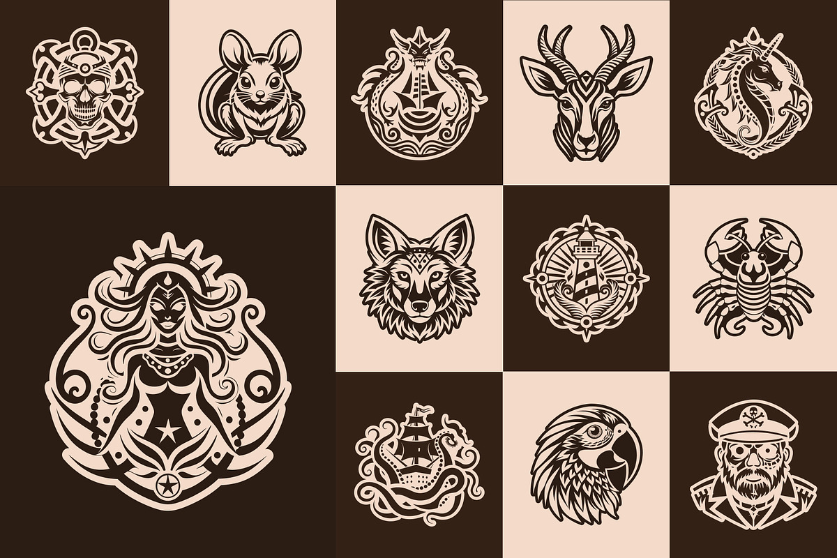 350 Animal and Nature Symbols, a Solid Icon by Creative Stall (Photo 7 of 18)
