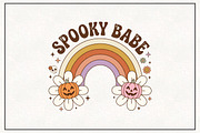 Halloween Spooky Babe Sublimation, a Work Illustration by CraftArtStudio (Thumbnail 1 of 4)