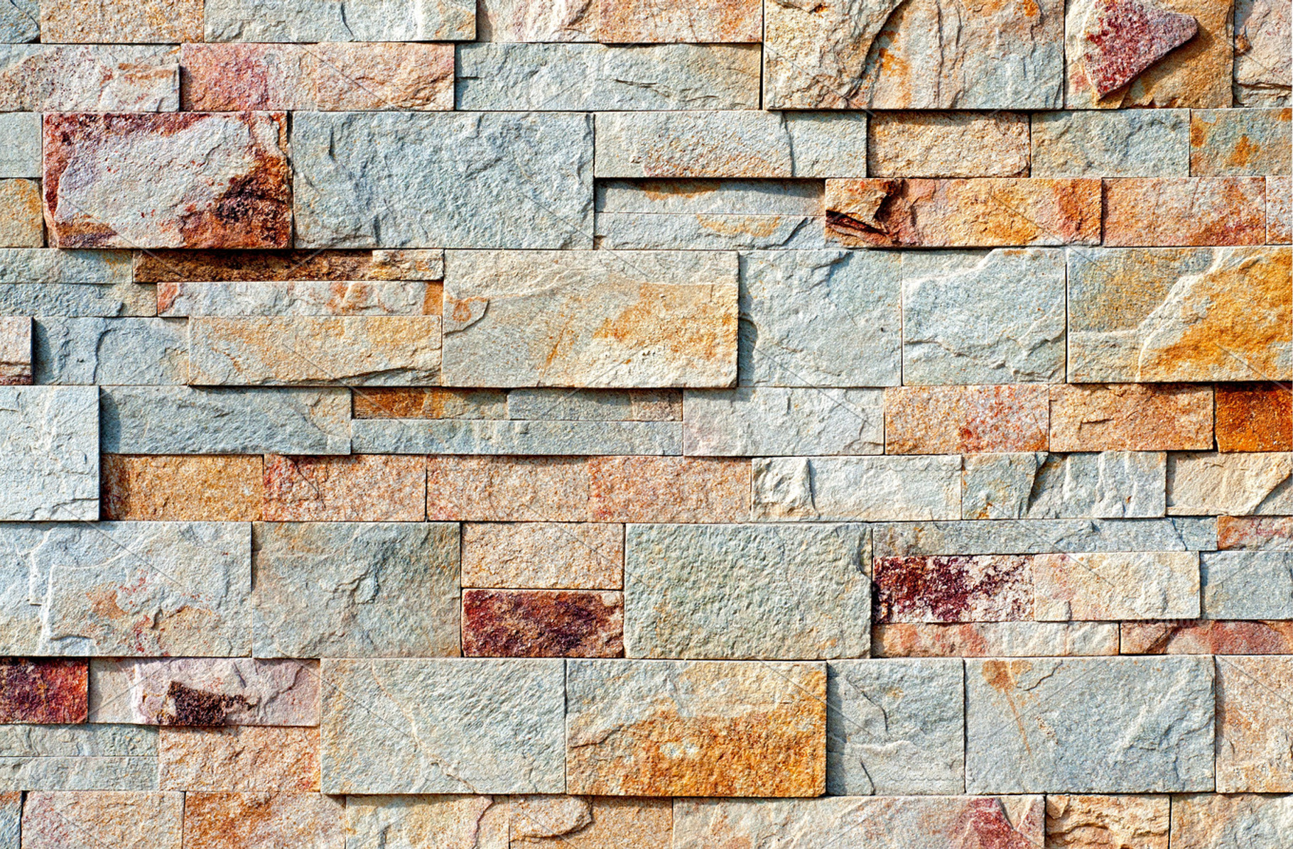 Decorative Stone Wall