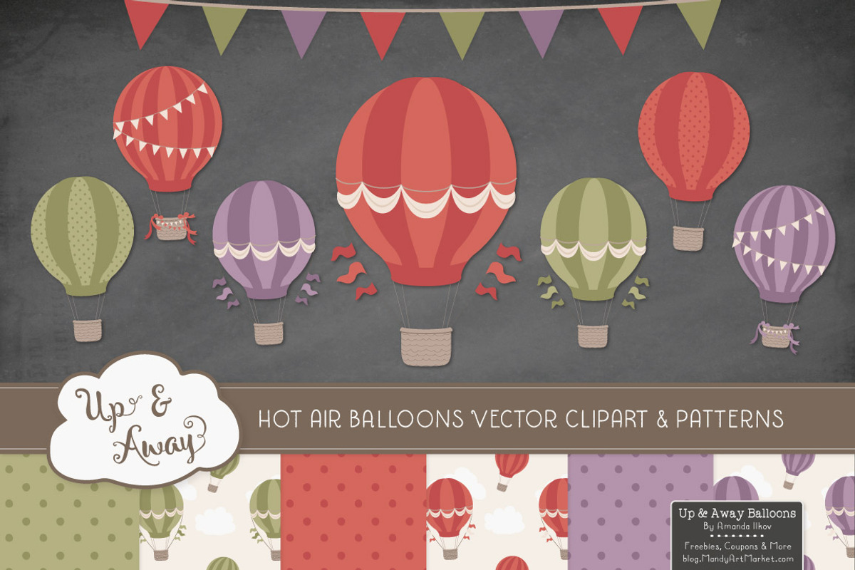 Autumn Hot Air Balloons, an Illustration by Amanda Ilkov (Photo 2 of 5)