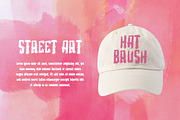 Hanoves - Textured Brush Font, a Handwritten Font by Dhabee (Thumbnail 3 of 10)