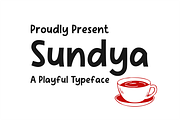 Sundya - Playful Font, a Handwritten Font by ™Creasi (Thumbnail 2 of 6)