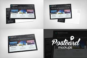 Postcard Mock-ups