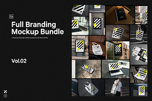 31x Branding Mockup Bundle Vol02