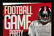 American Football Party Flyer, a Flyer Template by GraphicDiamonds (Thumbnail 6 of 6)