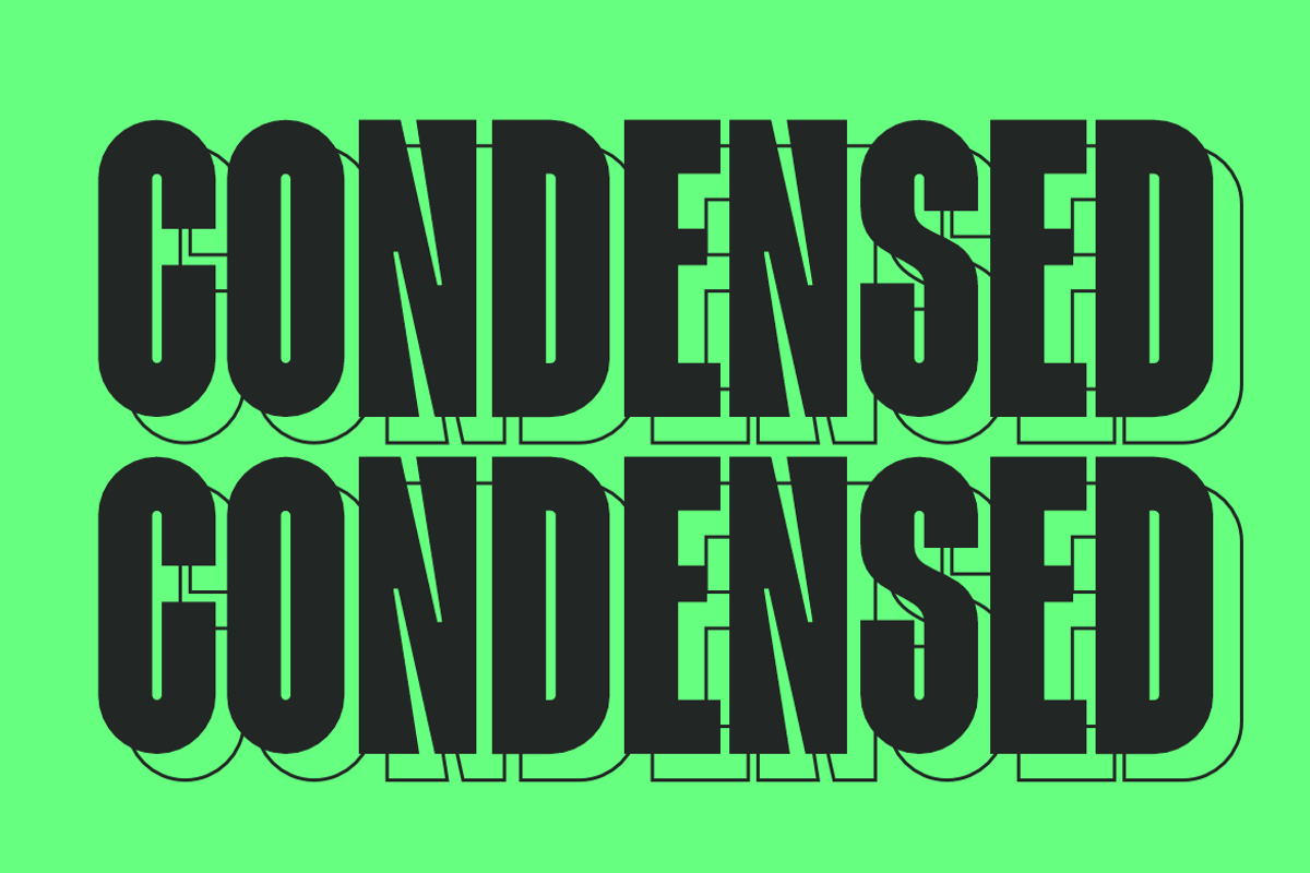 Neue Gustland Modern Condensed Font, a Sans Serif Font by QR Design Studio (Photo 3 of 13)