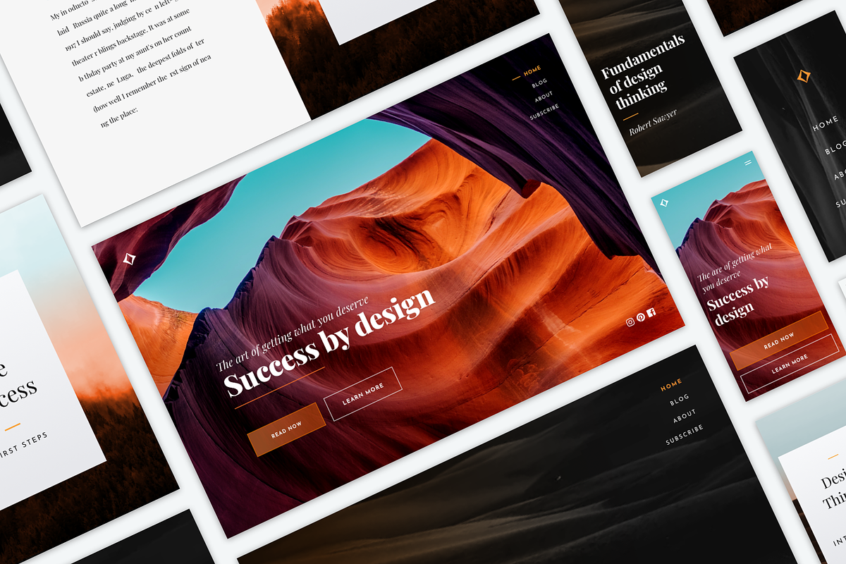 Brand Bundle - Freight, a Websites & App Template by Delightful Design (Photo 1 of 9)
