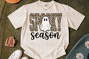 Spooky Season Ghost Fall Halloween, a Seasonal Illustration by Libby Wishes (Thumbnail 2 of 3)