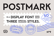 Postmark Font, a Sans Serif Font by Dopestype (Thumbnail 1 of 16)