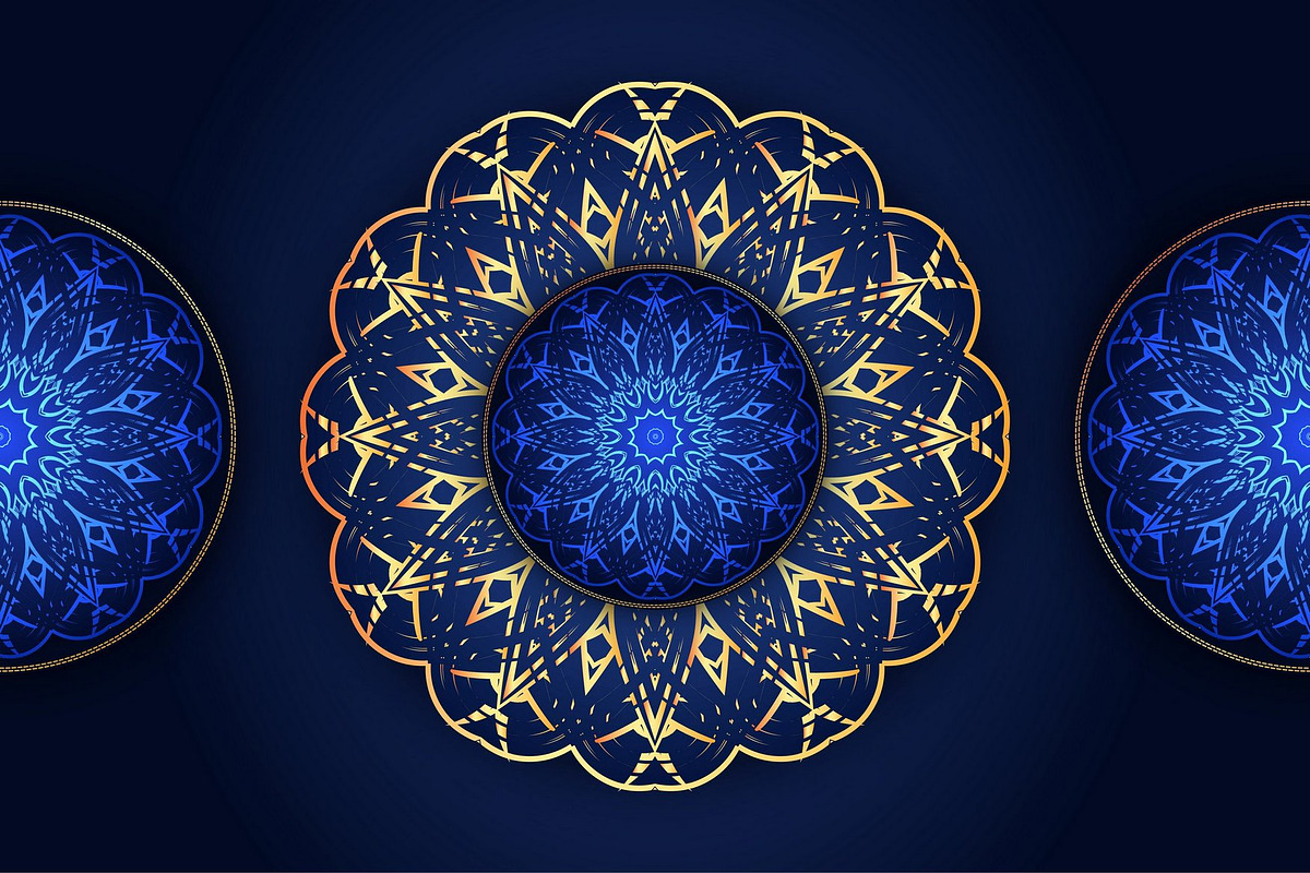 Mandala Vector Pattern Graphics Pack, a Background Graphic by NJ Himel (Photo 85 of 91)
