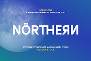 Northern Sans, a Sans Serif Font by Propertype (Thumbnail 1 of 10)