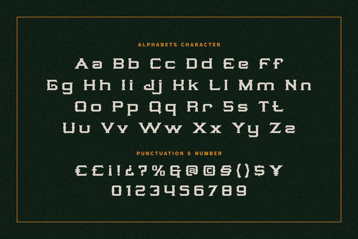 Henir - Vintage Western Font, a Slab Serif Font by Imoodev (Photo 5 of 5)