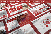 Marketia - Marketing Keynote, a Presentation Template by SlideFactory (Thumbnail 1 of 4)