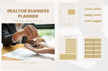Realtor Business Planner | 54-Page
