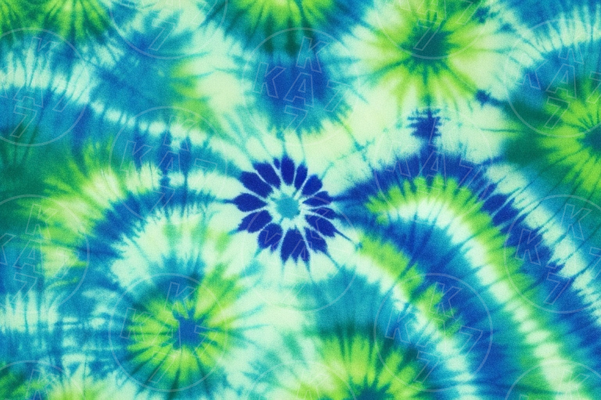Blue & Green Tie-Dye Pattern, a Pattern Graphic by KA7-Designs (Photo 11 of 11)