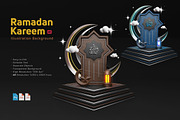 Islamic 3D Decorative, an Object Illustration by Modaldesain (Thumbnail 1 of 3)