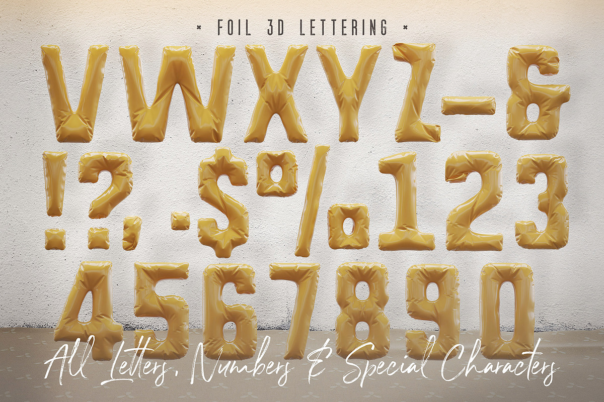 Foil & Fabric Lettering Duo, a Graphic by TVartworks (Photo 8 of 13)