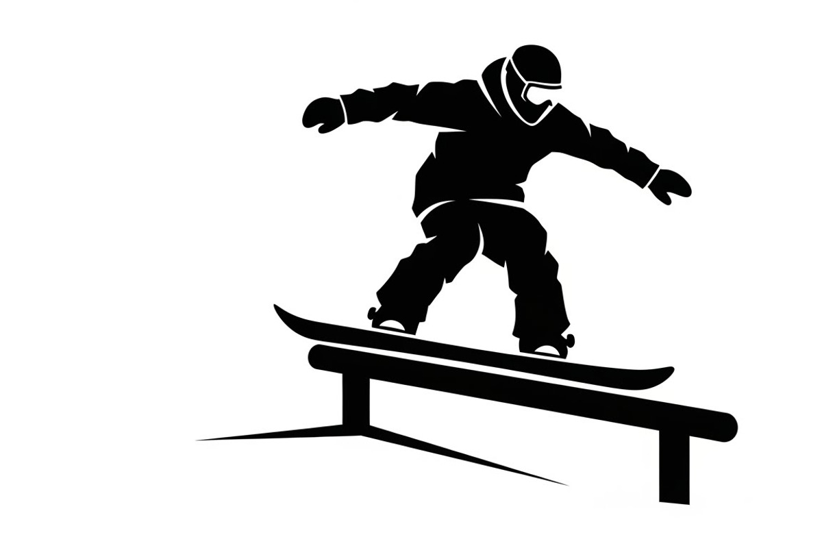 collection of Winter Ski Silhouette, an Illustration by Amazin_art (Photo 25 of 33)