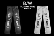 reguler jeans mockup, a Bottom Mockup by yalanois (Thumbnail 2 of 5)