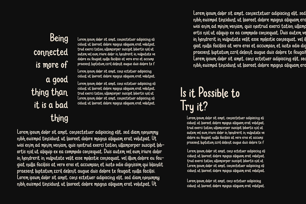 Lovely Handwritten Font, a Handwritten Font by MaxArt Foundry (Photo 4 of 5)
