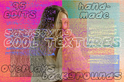 Cool Textures Overlays & Backgrounds, a Texture Graphic by Eryn Rose Design (Thumbnail 1 of 23)