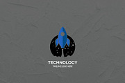 company technology logo, a Branding & Logo Template by design_mong (Thumbnail 2 of 2)