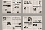 Classic Professional Newspaper, a Stationery Template by ContestDesign (Thumbnail 2 of 2)