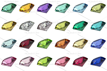 Gemstone Materials STARTER VRayMax, a Textures & Material 3D Model by VK Studio