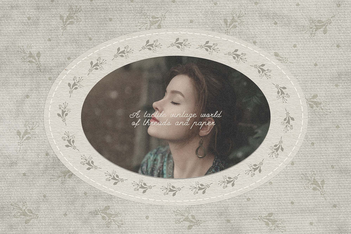 Stitcherie – Stitched Vintage Frames, an Object Graphic by DigARTbyHavroshka (Photo 11 of 18)