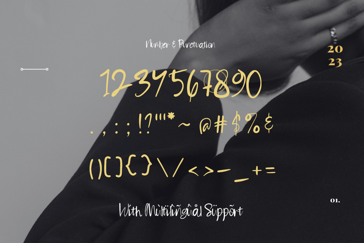 Marissa Bellas -ScriptSignature Font, a Script Font by Dhabee (Photo 3 of 11)