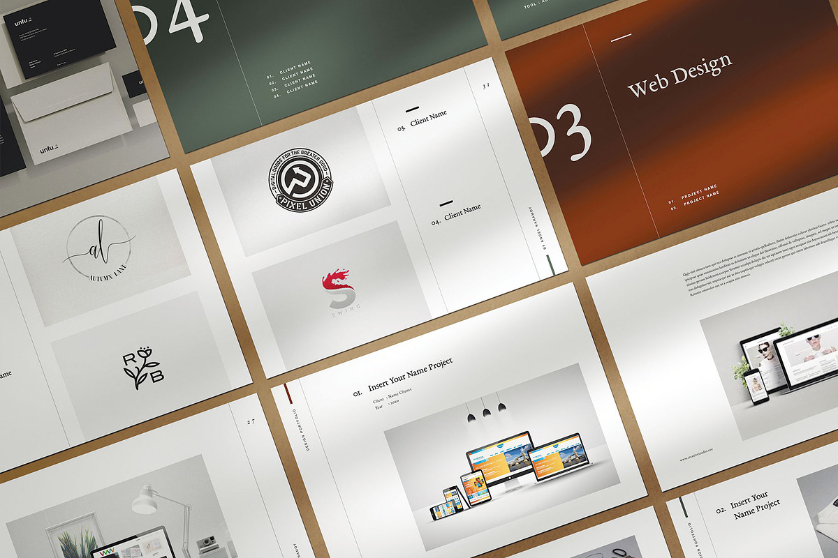 Graphic Design Portfolio | Canva, a Brochure Template by Occy Design (Photo 11 of 19)