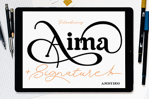 Aima Font Duo|Modern