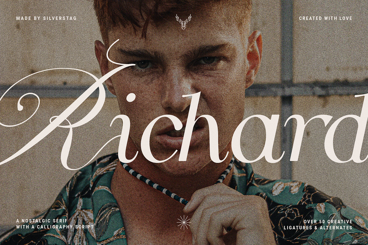 Silver Garden - Nostalgic Font Duo, a Serif Font by SilverStag Type Foundry (Photo 12 of 26)