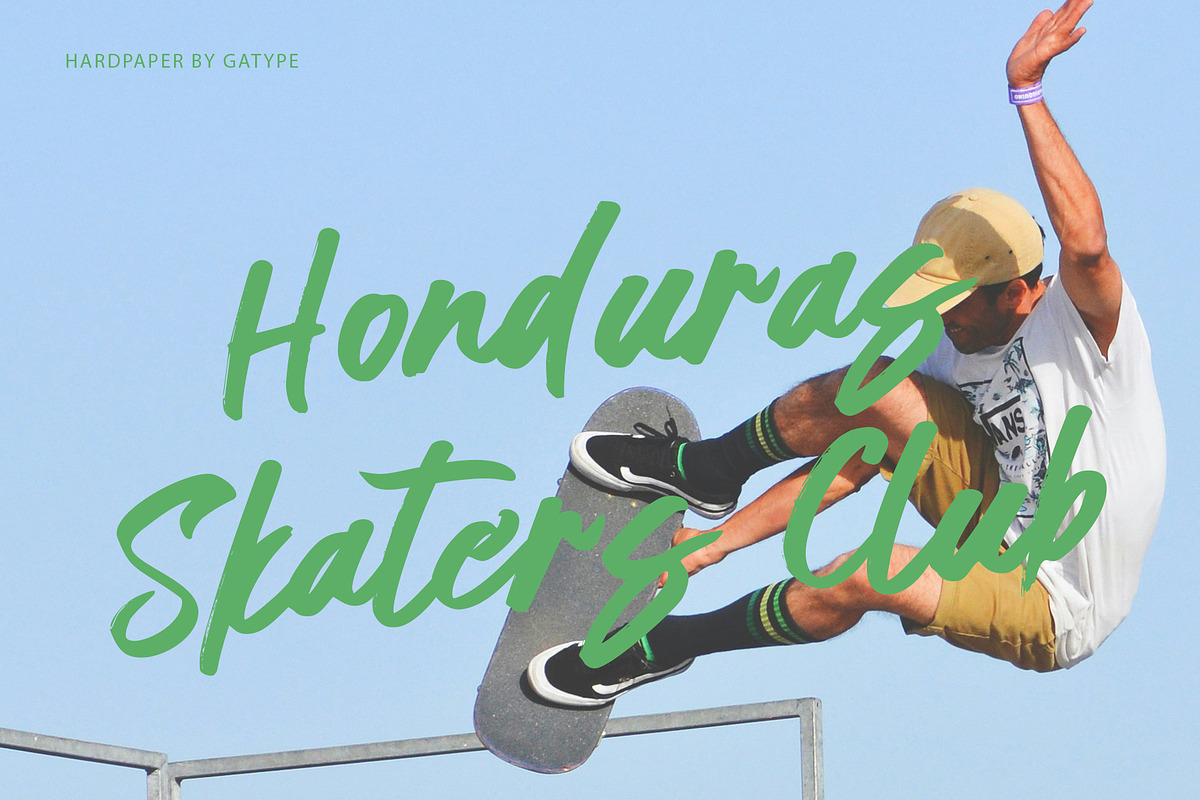 Hardpaper, a Handwritten Font by Gatype (Photo 5 of 10)