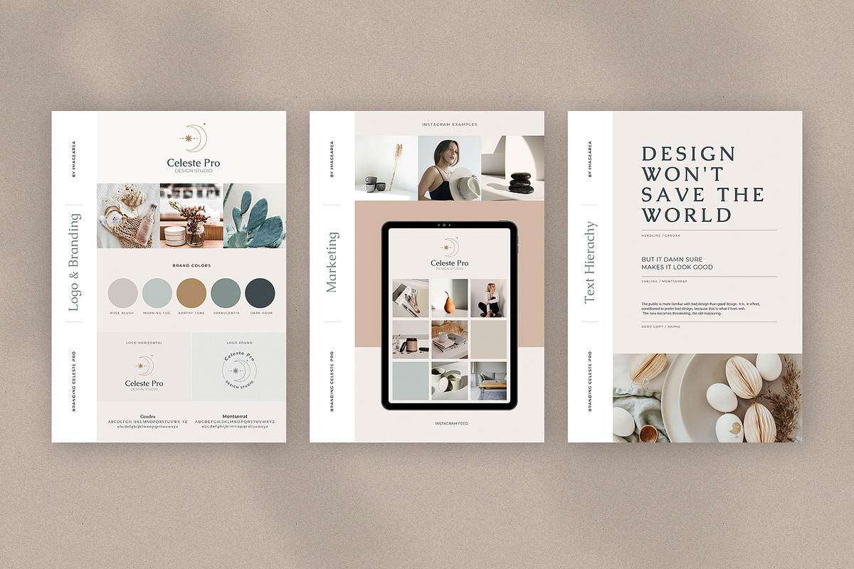 Brand Sheets Collection for Canva, a Brochure Template by Imagination Area (Photo 3 of 10)