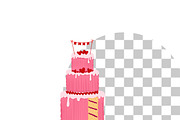 Dopamine Birthday Cakes 37 PNG, a Food Illustration by Oleksandra Illustrates (Thumbnail 3 of 19)