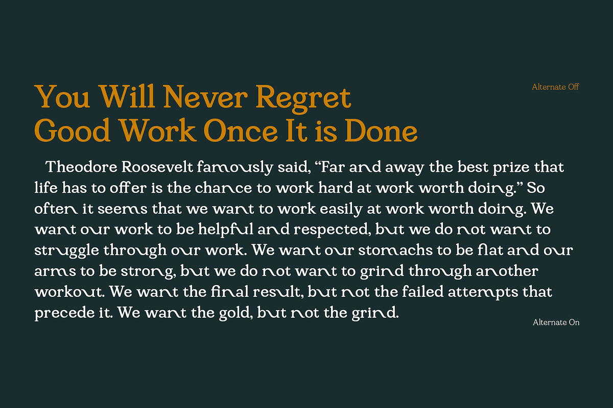 Gandia - Display Serif Typeface, a Font by Jehoo Creative (Photo 7 of 10)